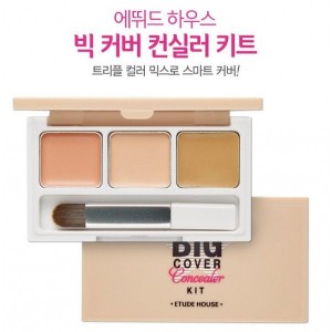 Etude House BIG Cover Concealer Kit 多功能三色遮瑕盤