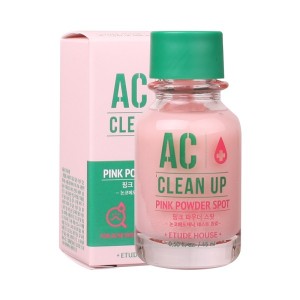 Etude House AC Clean Up pink powder祛痘消炎水 15ml