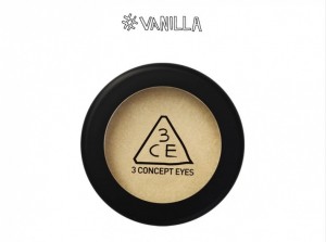 3 CONCEPT EYES ONE COLOR SHADOW –MATTA #VANILLA單色眼影