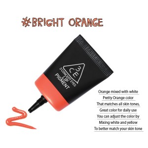 3 Concept Eyes Lip Pigment 調色唇彩(#Bright Orange)
