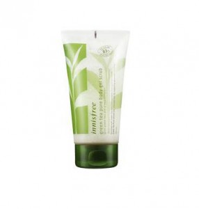 Innisfree Green Tea Pure Body Gel Scrub 綠茶清爽保濕身體磨砂?喱 150ml