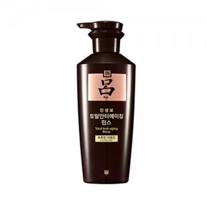 Ryo Jinsaengbo total aging  Conditioner –for dry頂級人蔘滋養防脫髮護髮素 (黑瓶)