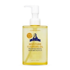 Etude House Real Art Cleansing Oil_Moisture  真實藝術補濕御粧油 185ml