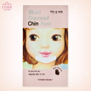 Etude House Black Charcoal Chin Pack 木炭零皮脂下巴膜