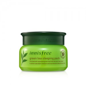Innisfree Green Tea Pure Sleeping Pack 綠茶清爽保濕睡眠面膜 80ml
