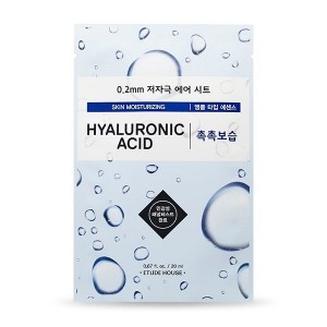 ETUDE HOUSE 0.2mm Therapy Air Mask [Hyaluronic Acid]  超薄植物纖維面膜-透明質酸20ml