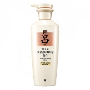 Ryo Jinsaengbo total aging  Conditioner –for oily頂級人蔘滋養防脫髮護髮素 (白瓶)