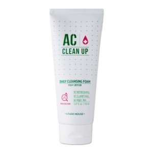 Etude House AC Clean Up Daily  Cleansing Form祛痘修復草本洗面乳150 ml