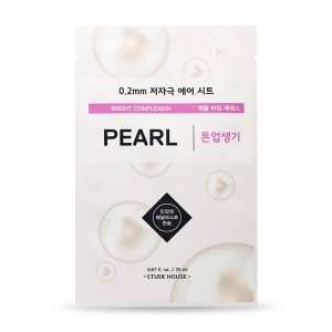 ETUDE HOUSE 0.2mm Therapy Air Mask [Pearl] 超薄植物纖維面膜-珍珠  20ml