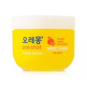 Etude House One Shot Sherbet Cleanser一步清潔保濕?妝膏150ml