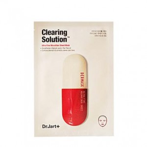 Dr.Jart + Clearing Solution深層清潔祛痘???色?丸面膜 25g(5片)