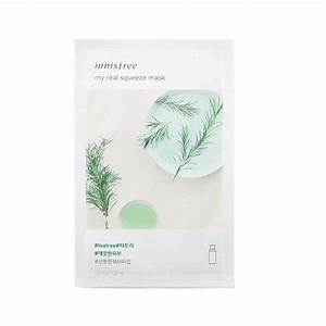 Innisfree My Real Squeeze Mask-Teatree 真萃鮮榨茶樹面膜 20ml