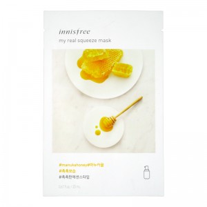 Innisfree My Real Squeeze Mask-Manuka honey 真萃鮮榨麥盧卡蜂蜜面膜