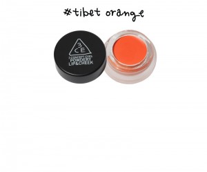 3 Concept Eyes Powdery Lip & Cheek 多用途唇膏胭脂膏(#Tibet Orange)