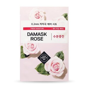 ETUDE HOUSE 0.2mm Therapy Air Mask [Damask Rose]  超薄植物纖維面膜-大馬士革玫瑰20ml