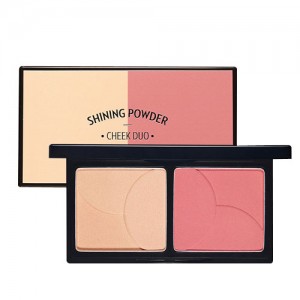 Etude House shining powder cheek duo #03 Pink Synergy Duo  閃亮的臉頰粉餅組盒 #03粉紅色 9G