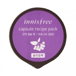 Innisfree Capsule Recipe Pack - Aronia(Sleeping) 水感精華膠囊面膜(野櫻莓睡眠面膜)