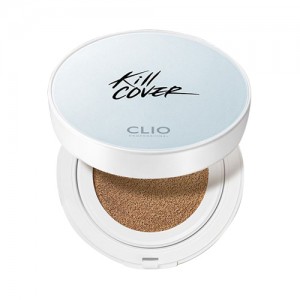 CLIO Kill Cover Founwear Waterkill Cushion #03(亮白色)高清無瑕氣墊粉底SPF50+ PA+++套裝