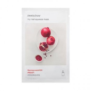 Innisfree My Real Squeeze Mask-Pomegranate 真萃鮮榨石榴面膜 20ml