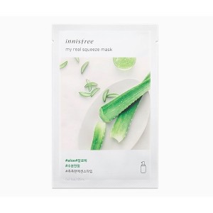 Innisfree My Real Squeeze Mask-Aloe  真萃鮮榨蘆薈面膜 20ml
