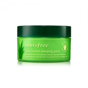 Innisfree Aloe Revital Sleeping Pack蘆薈舒緩保濕睡眠面膜100ml