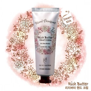 Etude House Hand Bouquet Rich Butter Hand & Heel Cream 乳木果油手足滋養霜 100ml